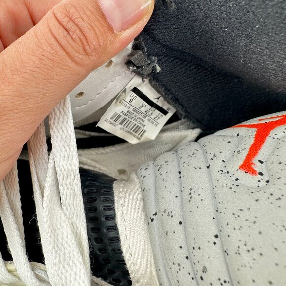 Nike Air Jordan 5 Retro Men Size 9 136027-115 Poison Green Mid Training Shoes - Picture 10 of 11